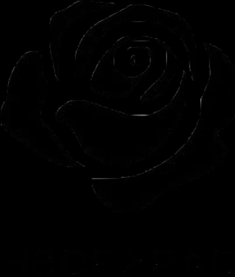 Abstrakt rosesilhuet Wallpapers