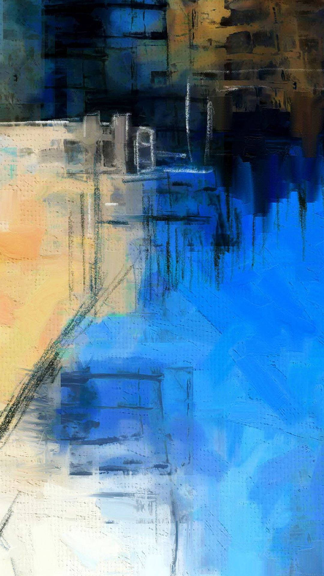 Abstrakte berømte malerier iPhone Wallpapers