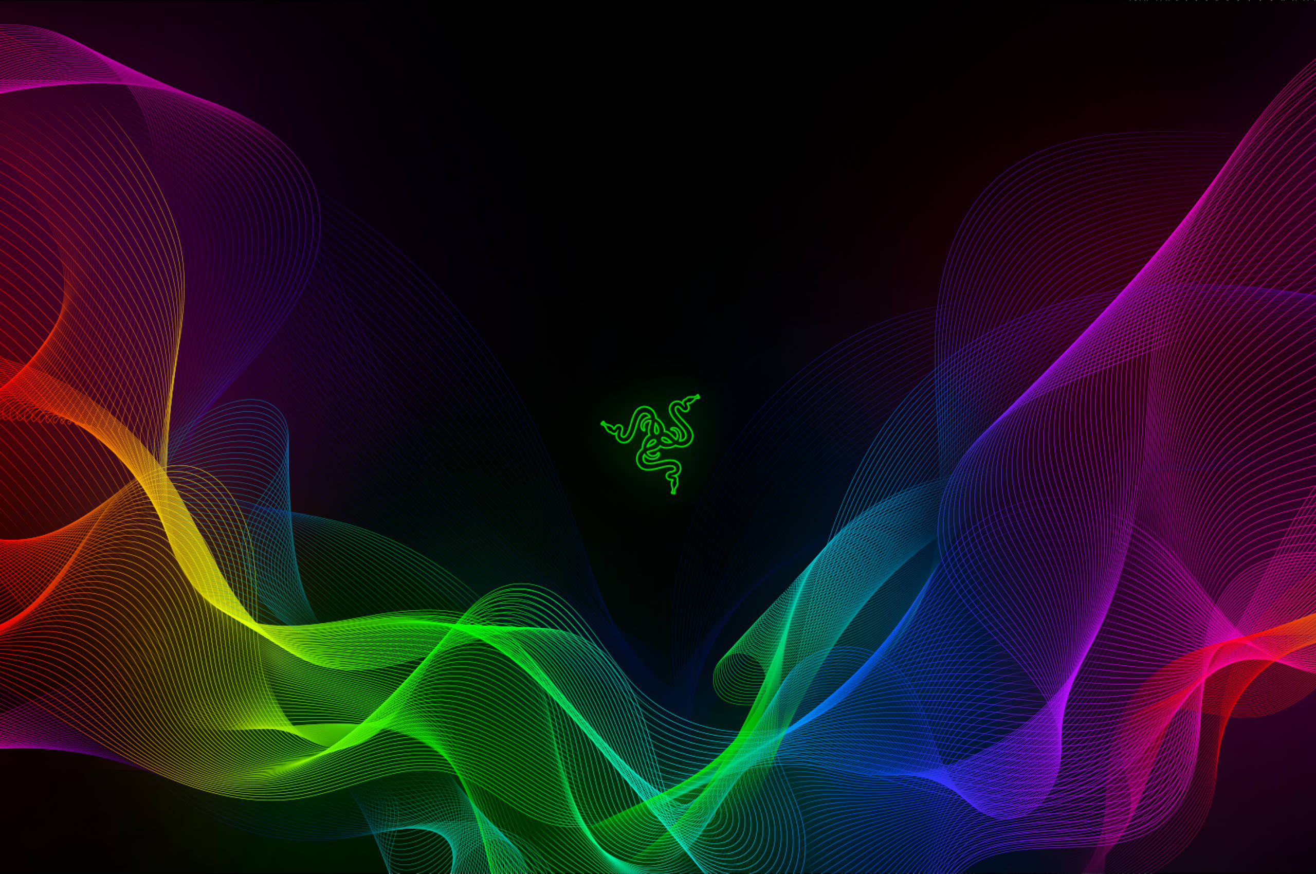Abstrakte Bølger Til Chromebook Wallpapers