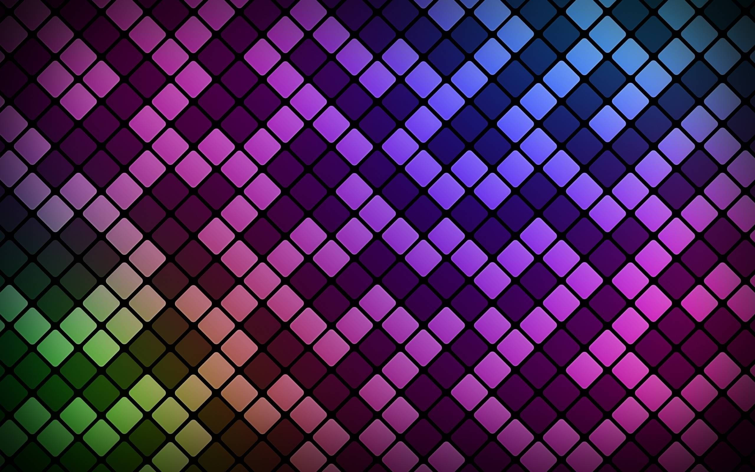 Abstrakte Firkanter Sejt Mønster Wallpapers