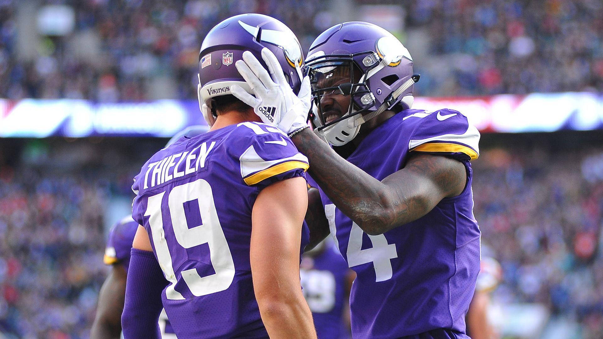 Adam Thielen og Ryan Wright Wallpapers