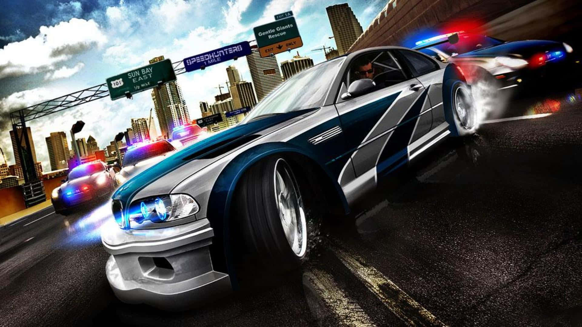 Adrenalinpumpende Need for Speed Action Wallpapers
