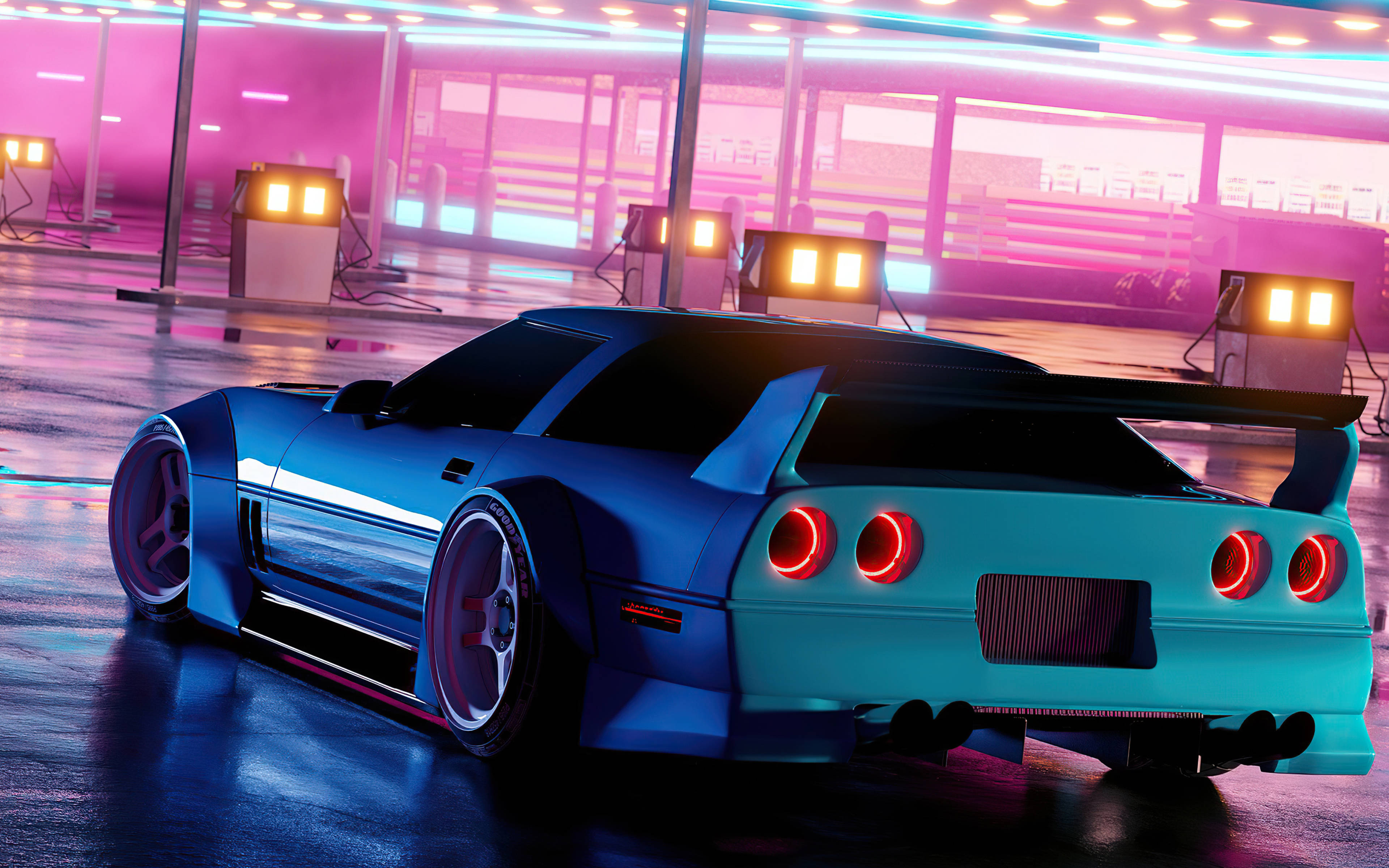 Æstetisk 4K bil Nissan Skyline GT-R Wallpapers