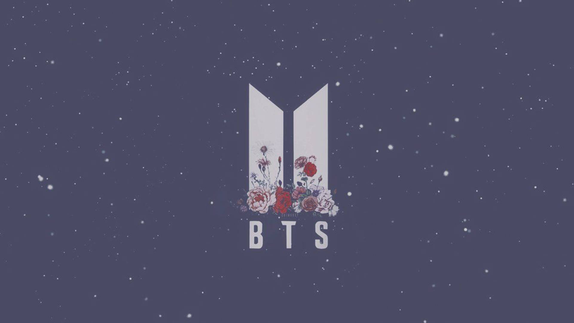 Æstetisk BTS Laptop Logo Wallpapers