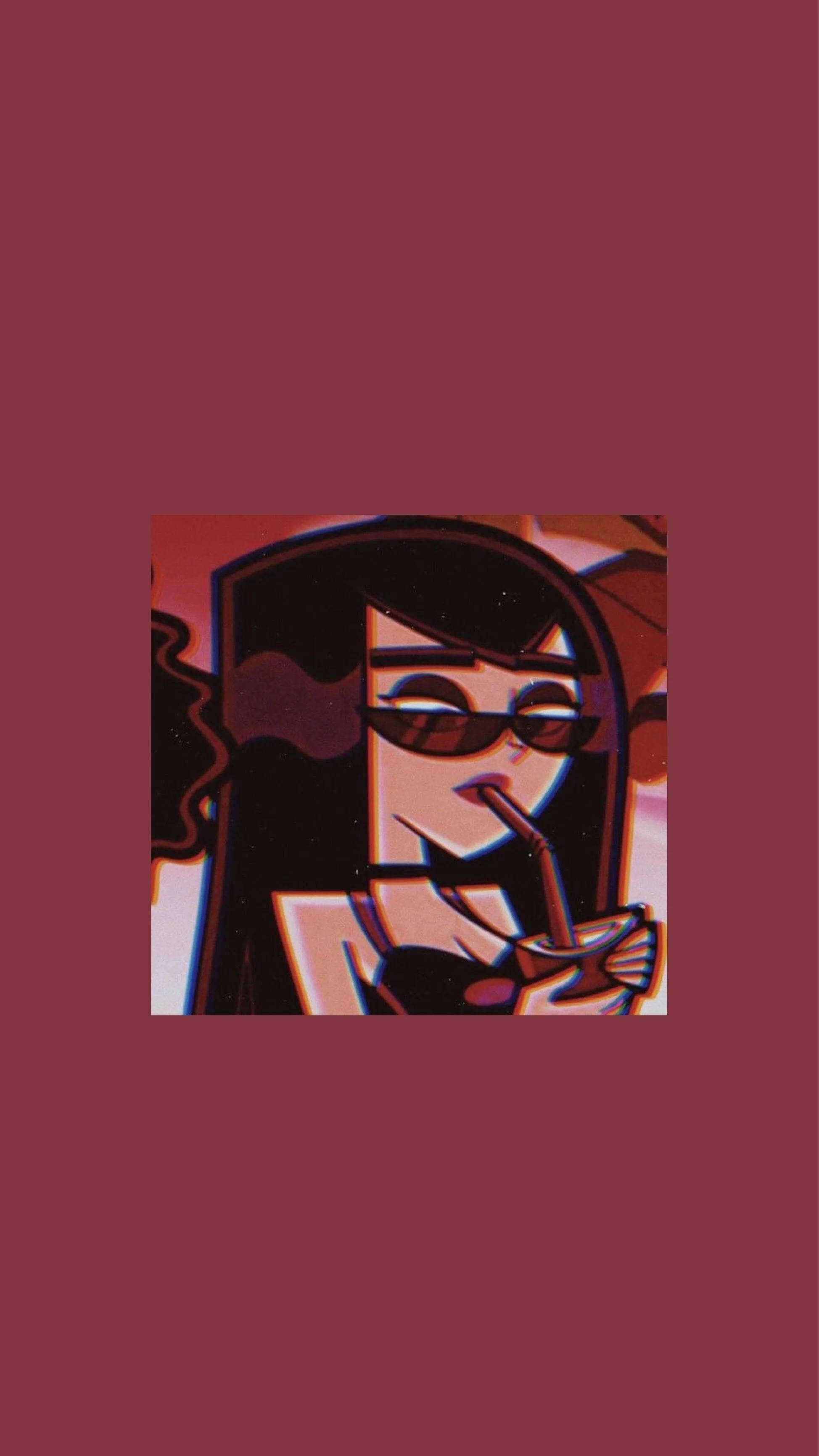 Æstetisk Cartoon Bougie Sam Manson Wallpapers