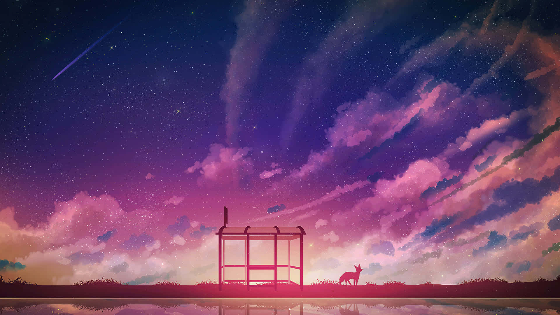 Æstetisk computer 4K kølig himmel Wallpapers
