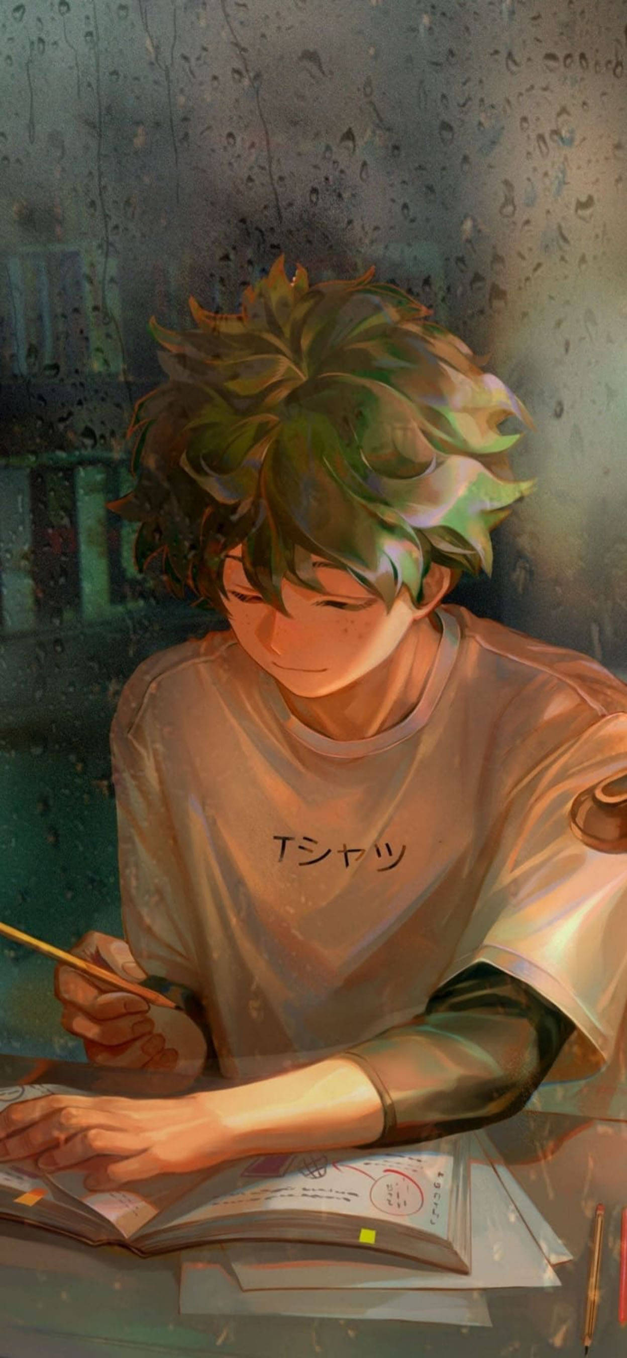 Æstetisk dreng Izuku Midoriya Wallpapers