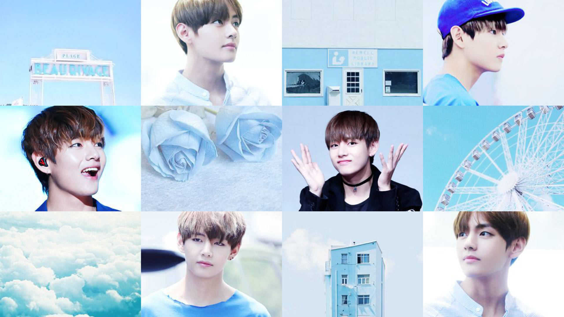 Æstetisk dreng BTS V Wallpapers