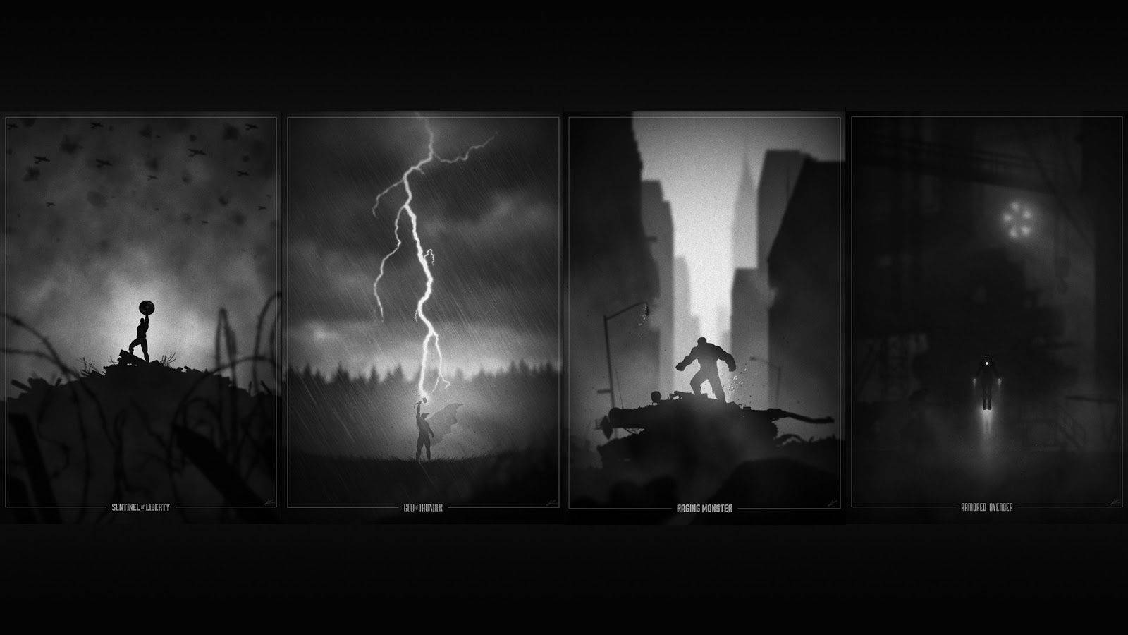 Æstetisk dreng Marvel superhelte Wallpapers