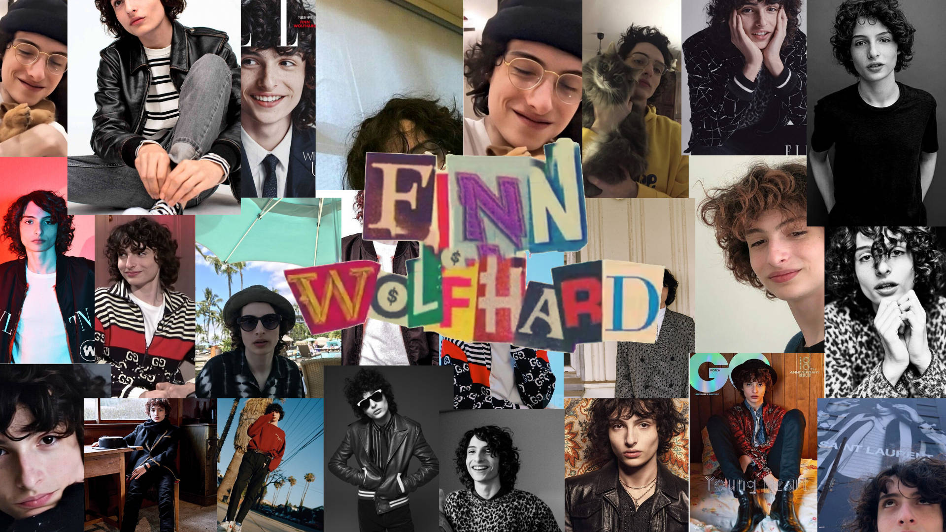 Æstetisk dreng Finn Wolfhard Wallpapers