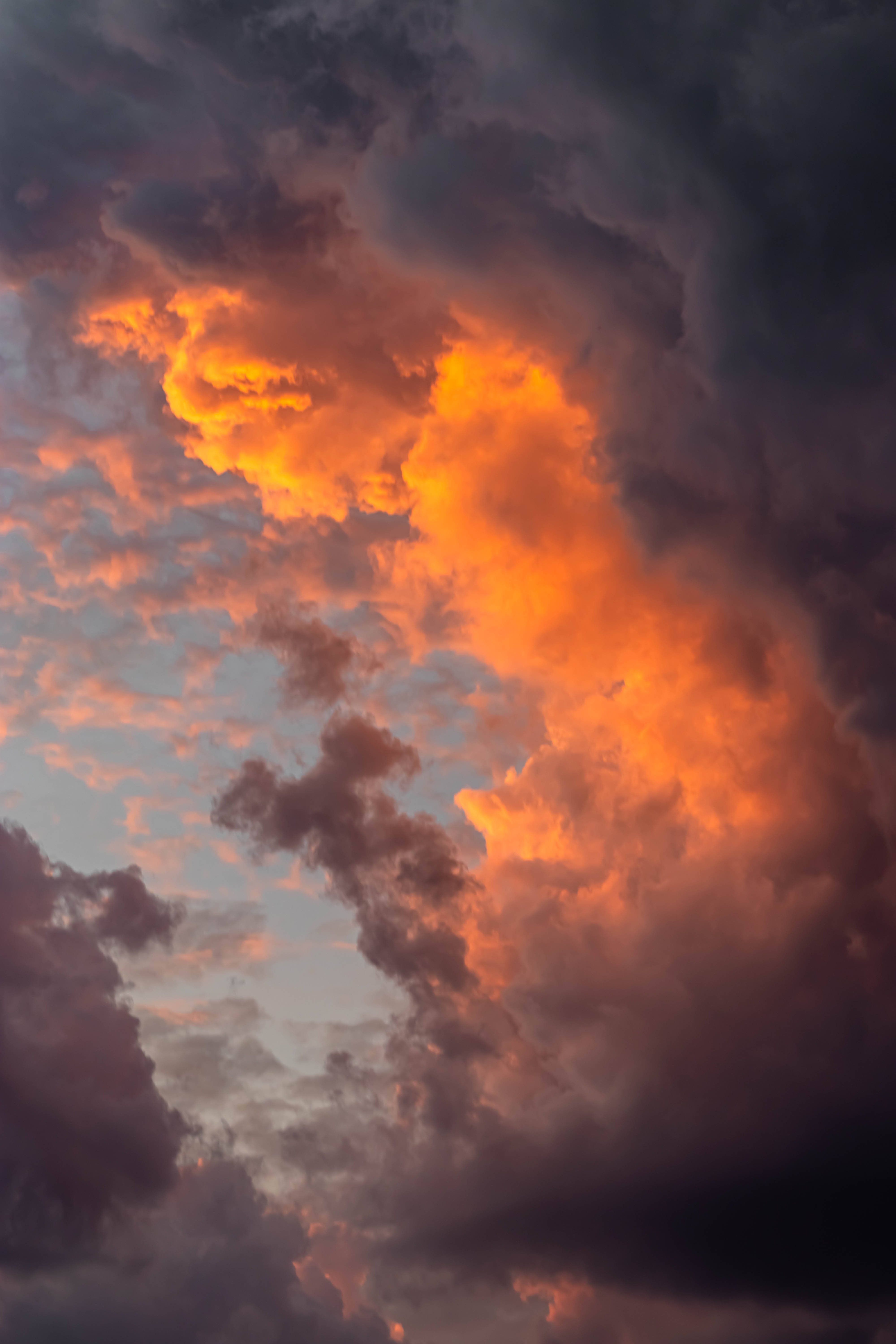 Æstetisk himmel med cumulonimbusskyer Wallpapers