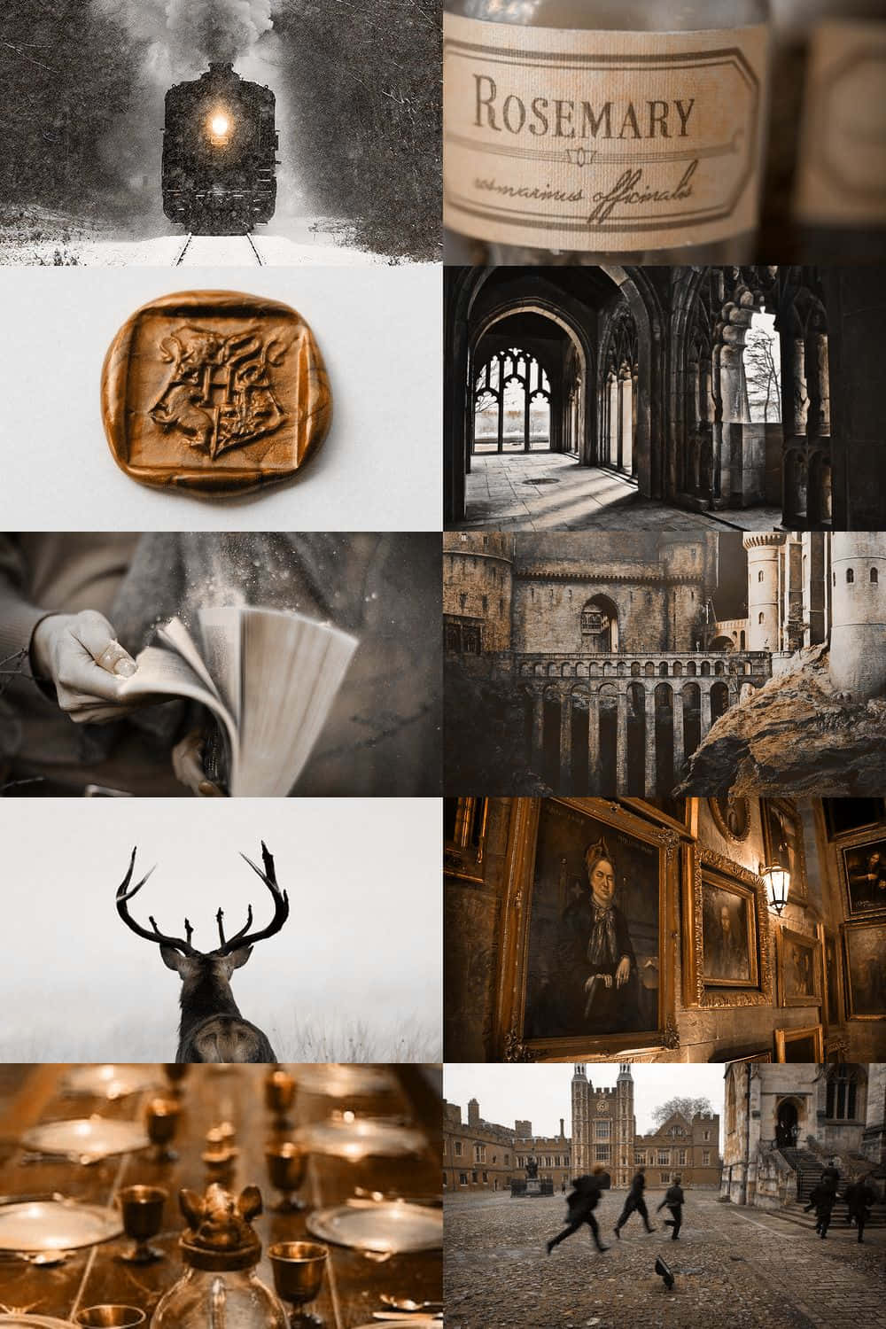 Æstetisk Hogwarts Scene Wallpapers