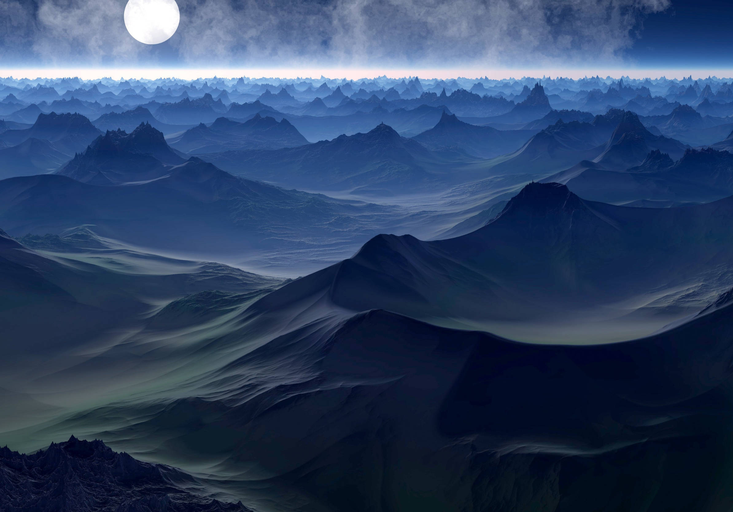 Æstetisk iPad Alienplanet Wallpapers