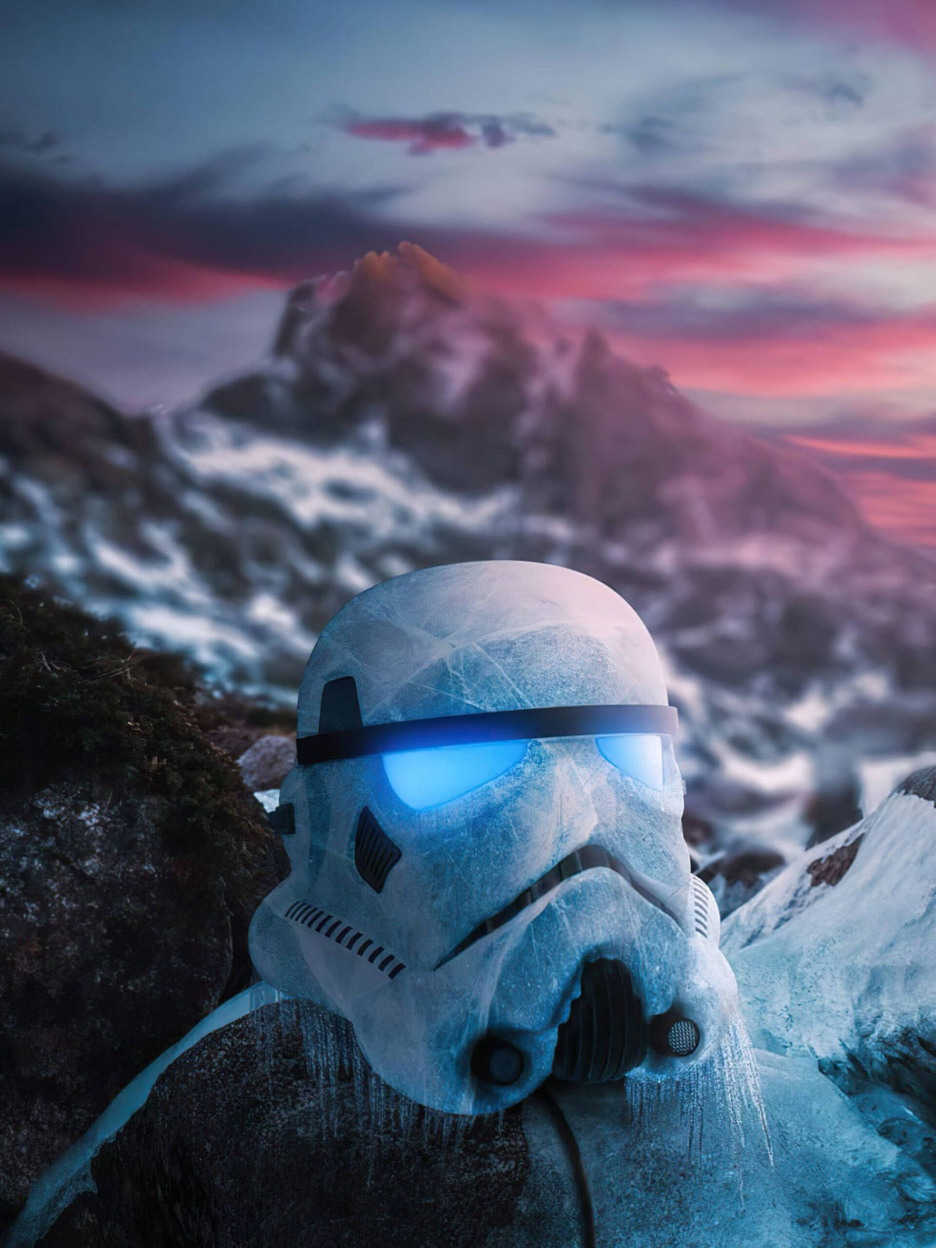 Æstetisk iPad frossen stormtrooper Wallpapers