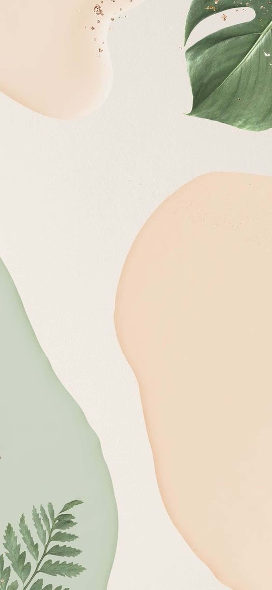 Minimalistisk baggrund til iPhone X
