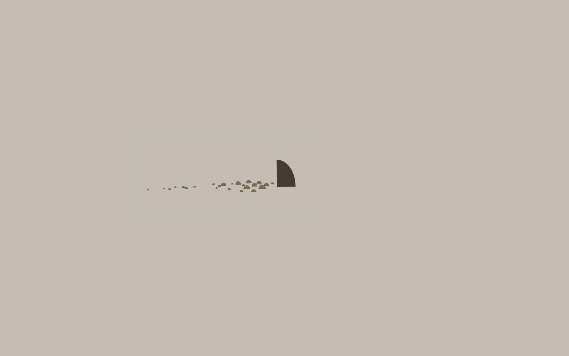 Æstetisk minimalistisk baggrund Wallpapers