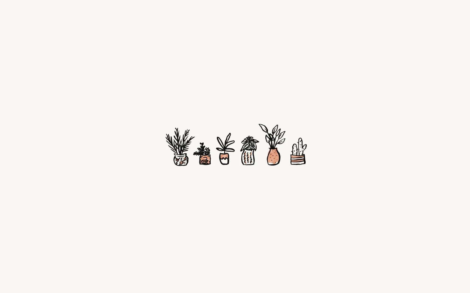 Æstetisk minimalistisk baggrund Wallpapers