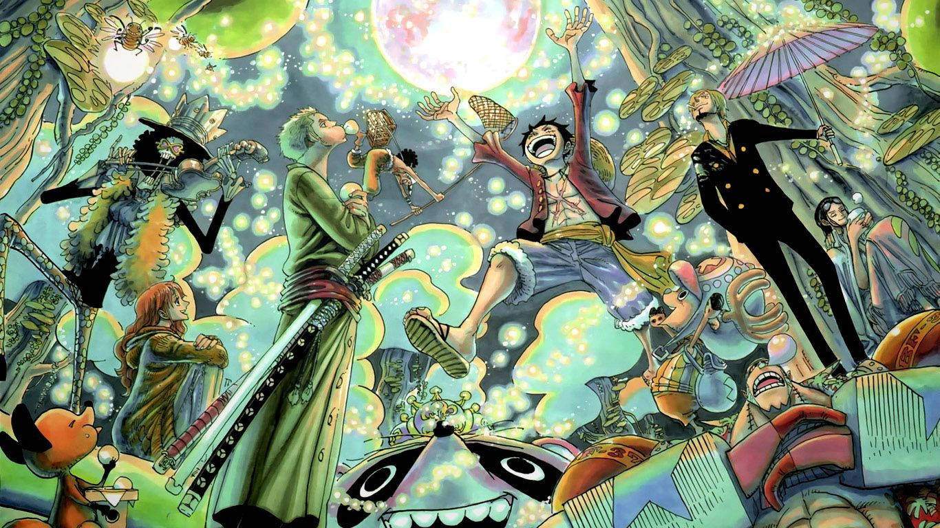 Æstetisk One Piece Fanart Wallpapers