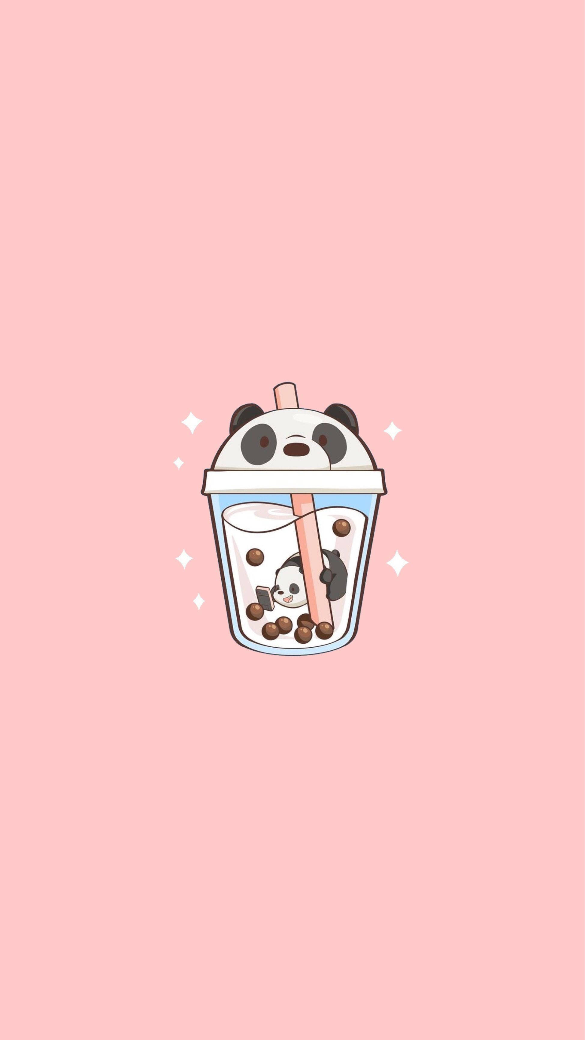 Æstetisk panda-tumbler Wallpapers