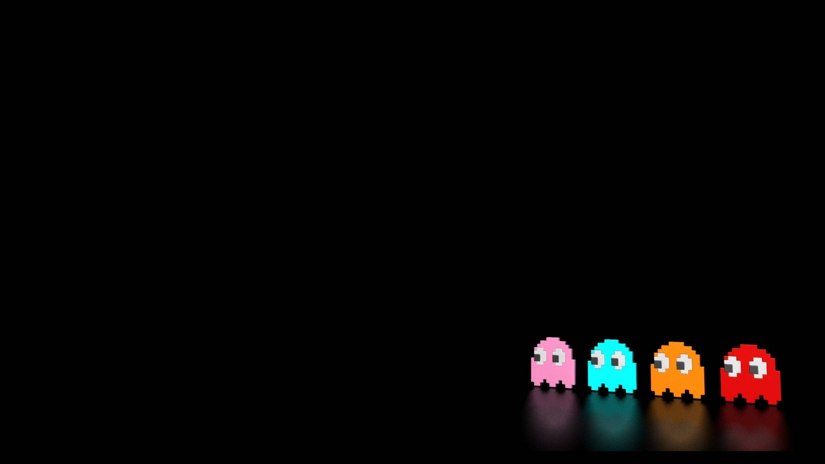 Æstetisk Retro Pac-Man Spøgelser Wallpapers