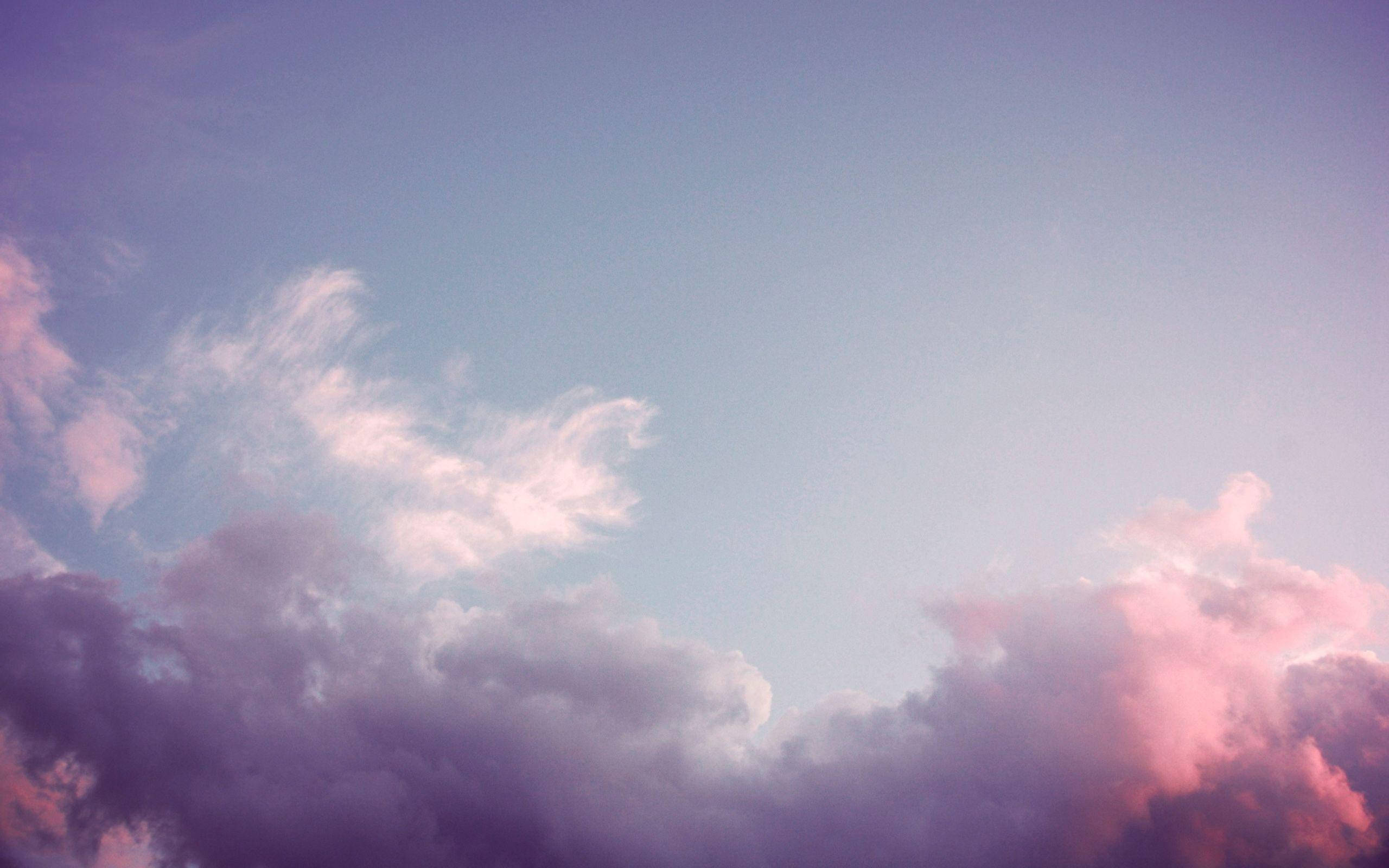 Æstetisk skyet himmel bærbar Wallpapers