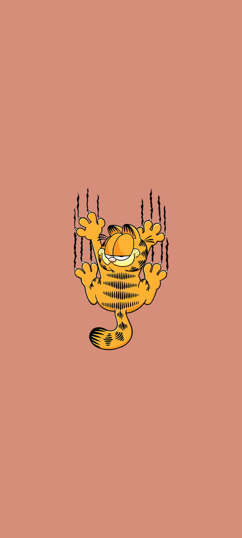 Æstetisk tegneserieagtig rodet Garfield river Wallpapers