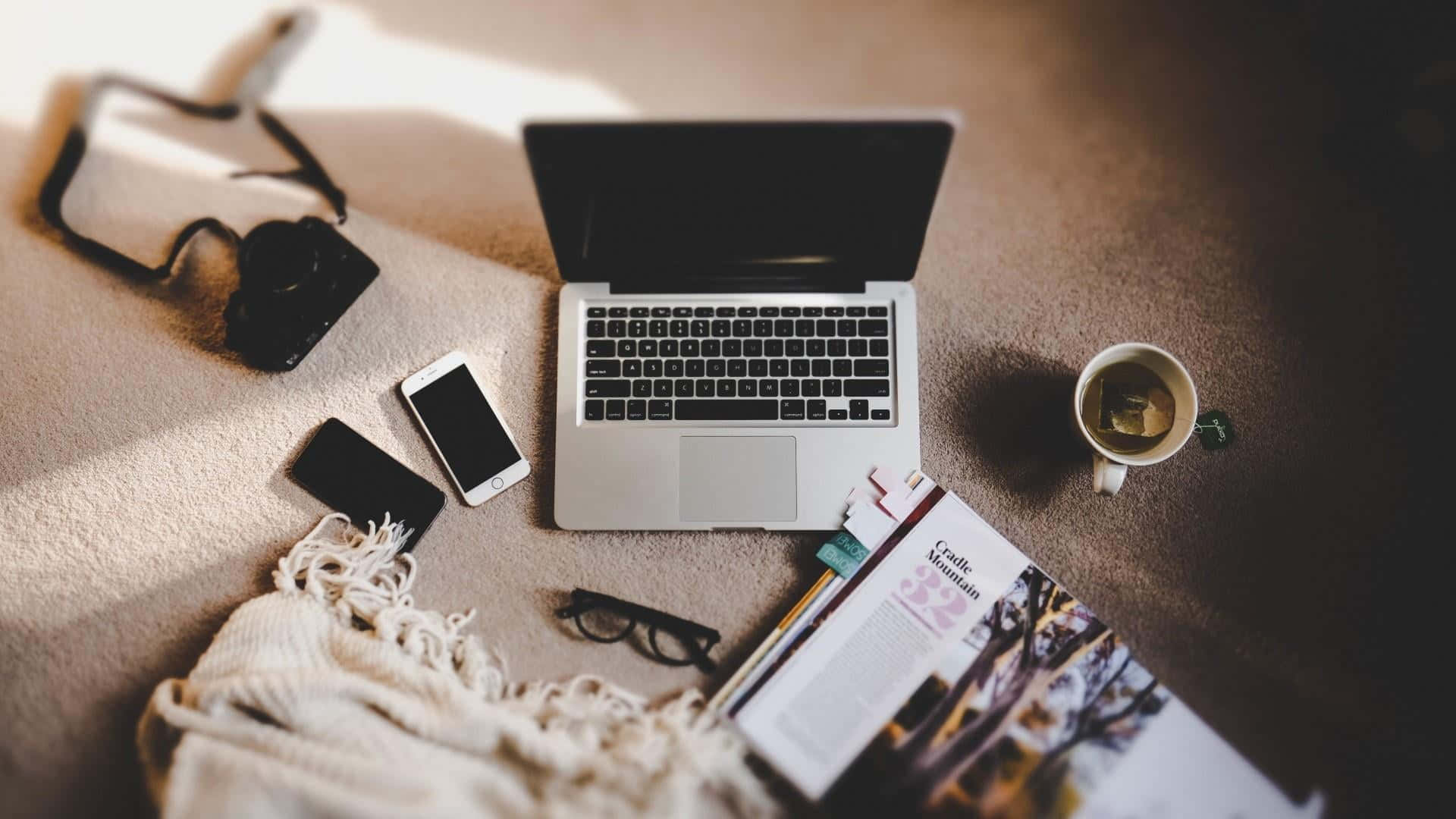 Æstetiske Macbook-billeder Wallpapers