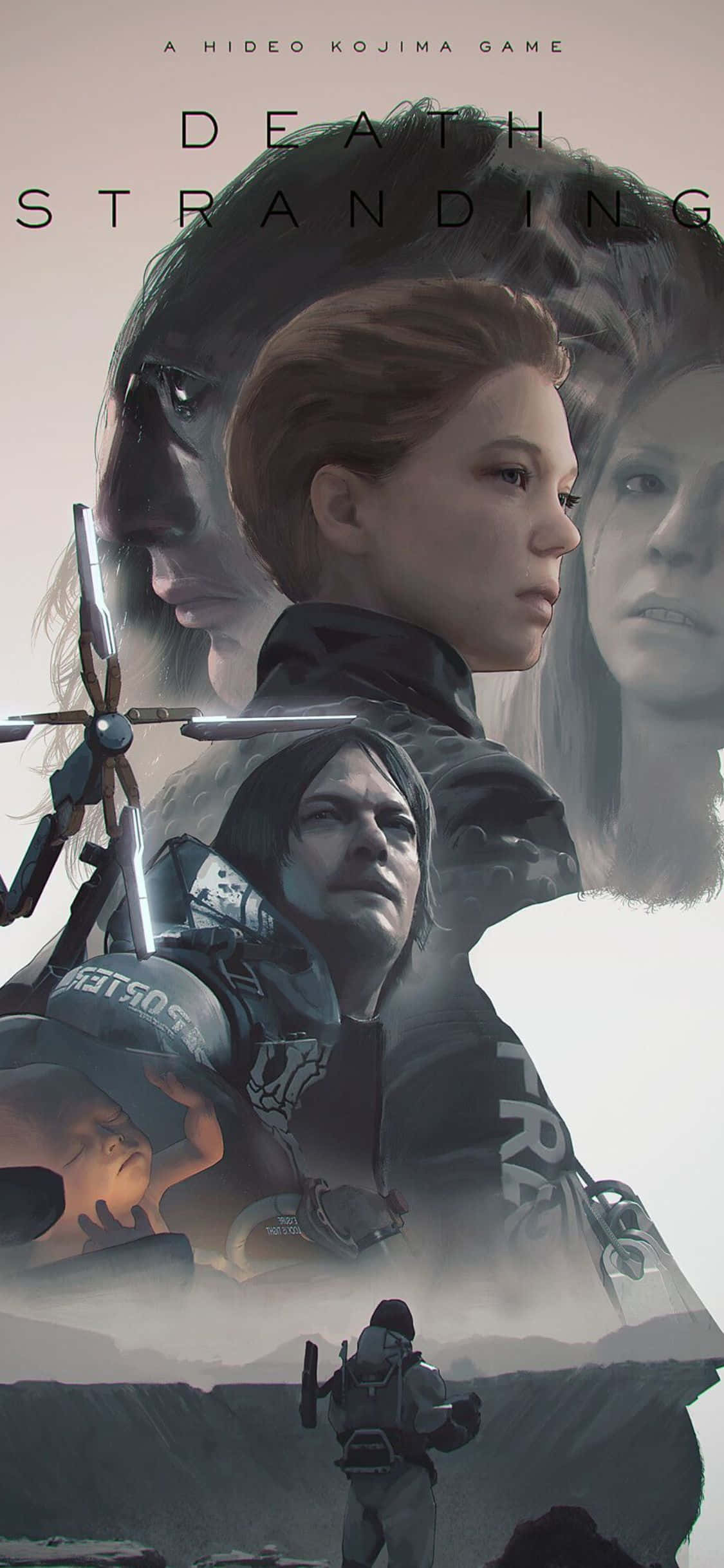 Afdæk mysterierne i Death Stranding på din iPhone X Wallpapers
