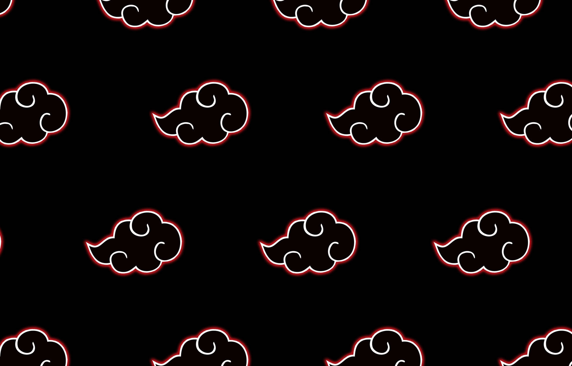 Akatsuki Logo Sort Skyer Wallpapers