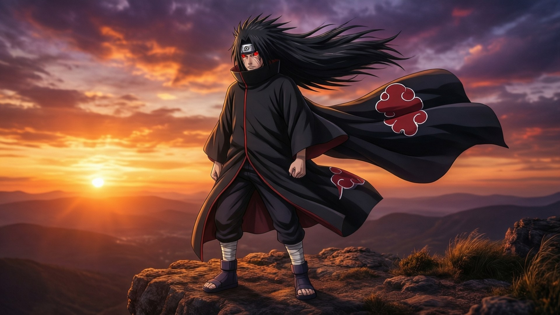 Akatsuki ved skumring Wallpapers