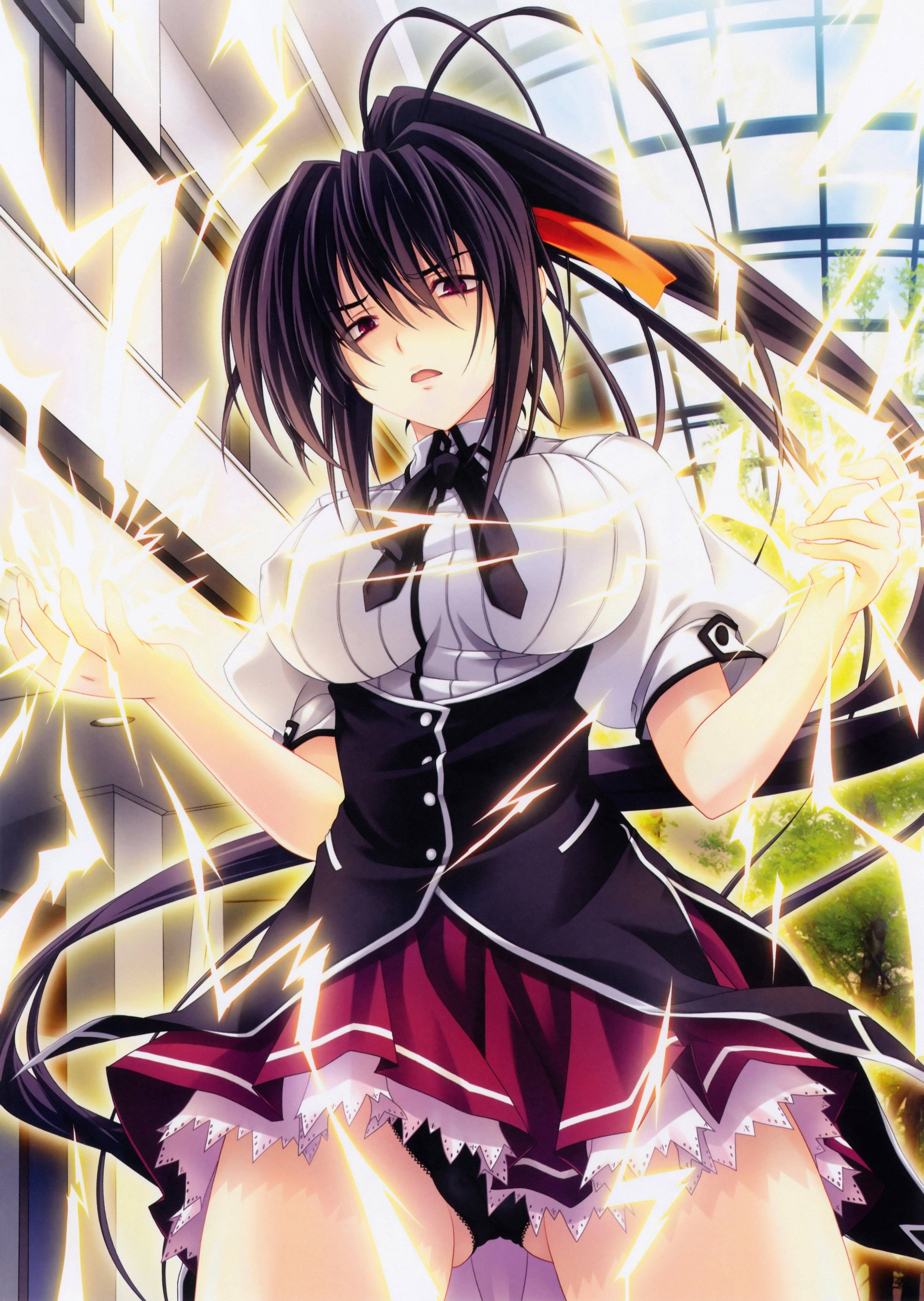 Akeno Thunder Highschool DxD Wallpapers