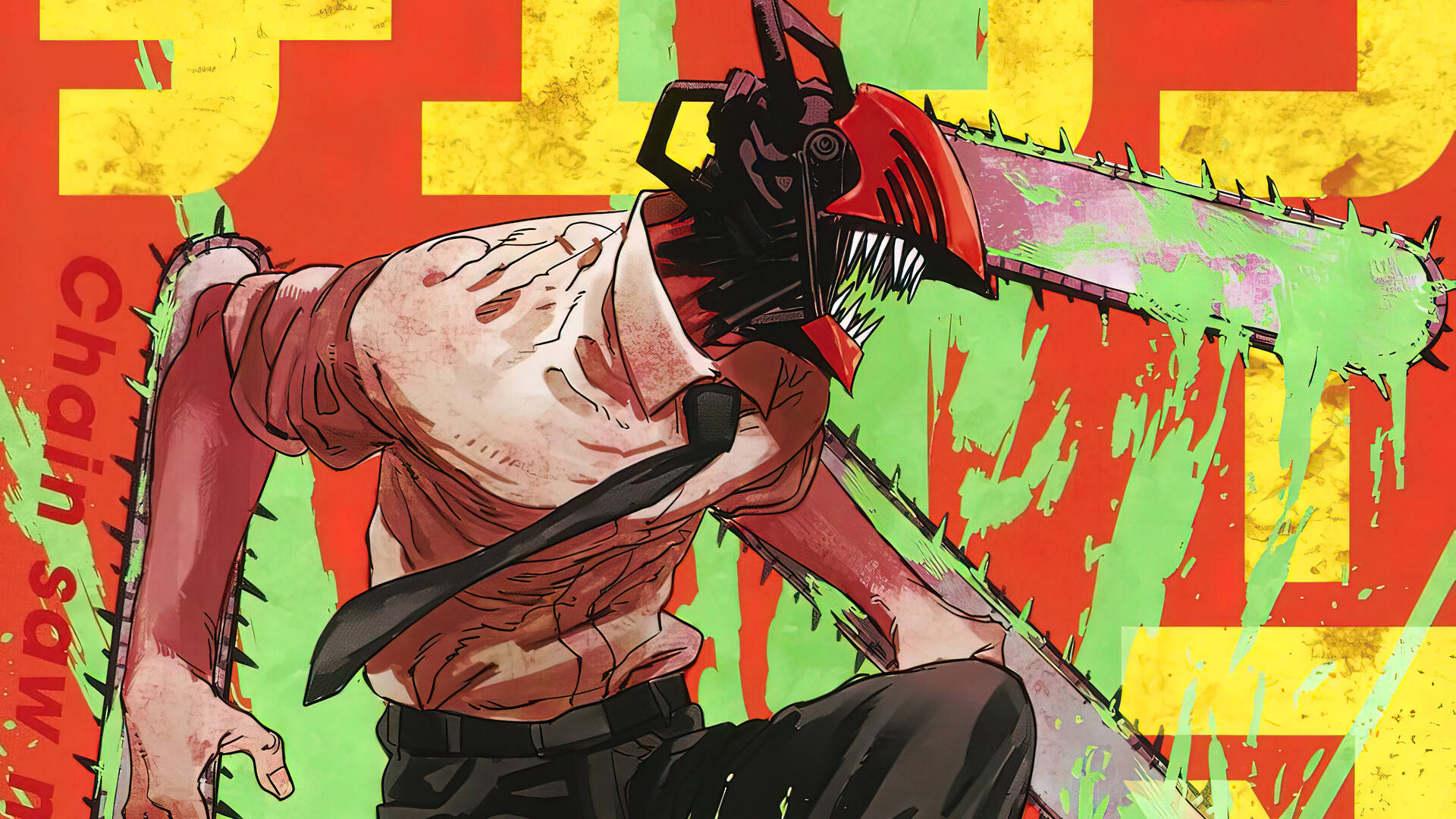 Al Anime Chainsaw Man Denji Wallpapers