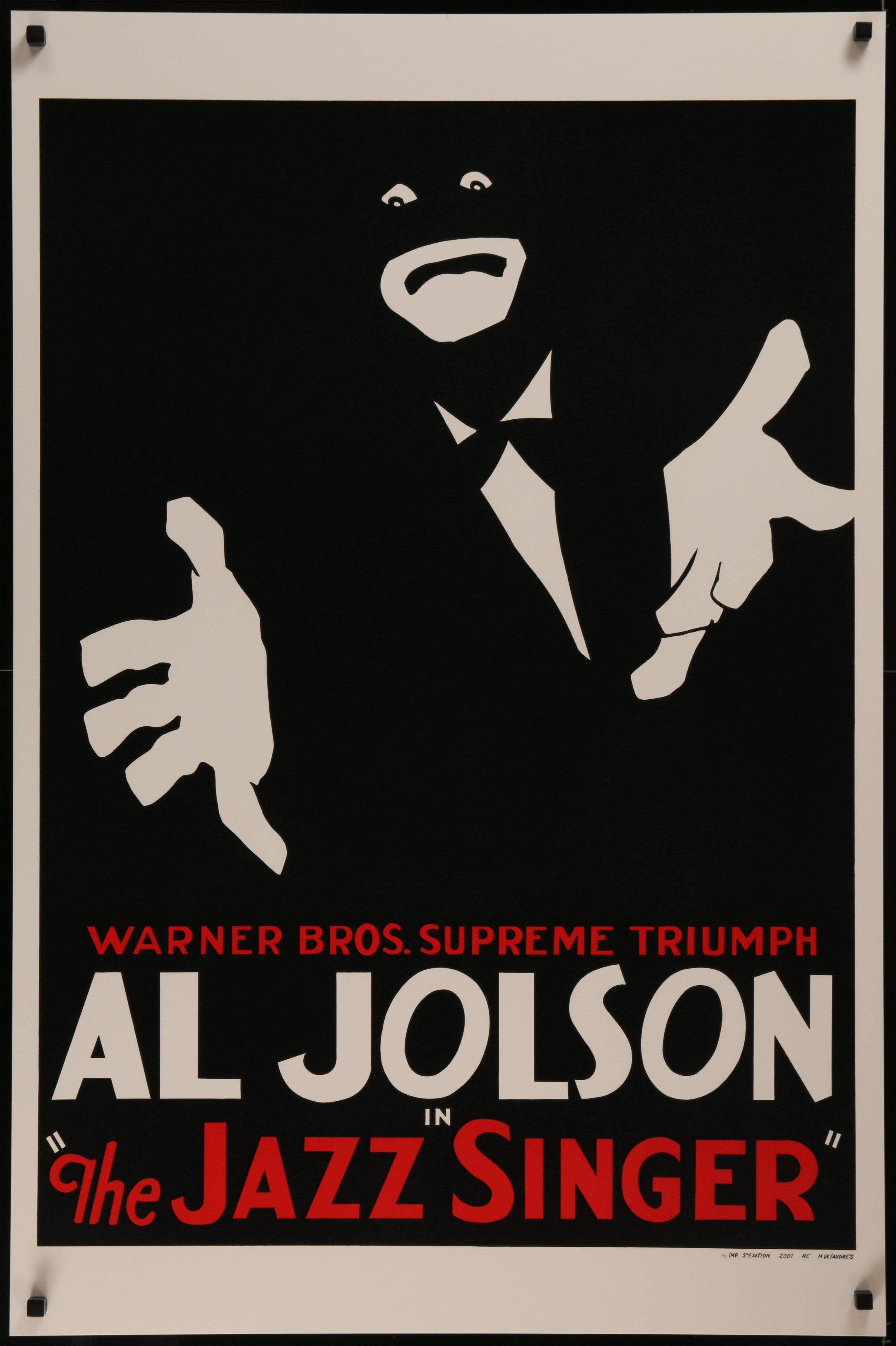 Al Jolson The Jazzy Singer uhyggeligt cover Wallpapers