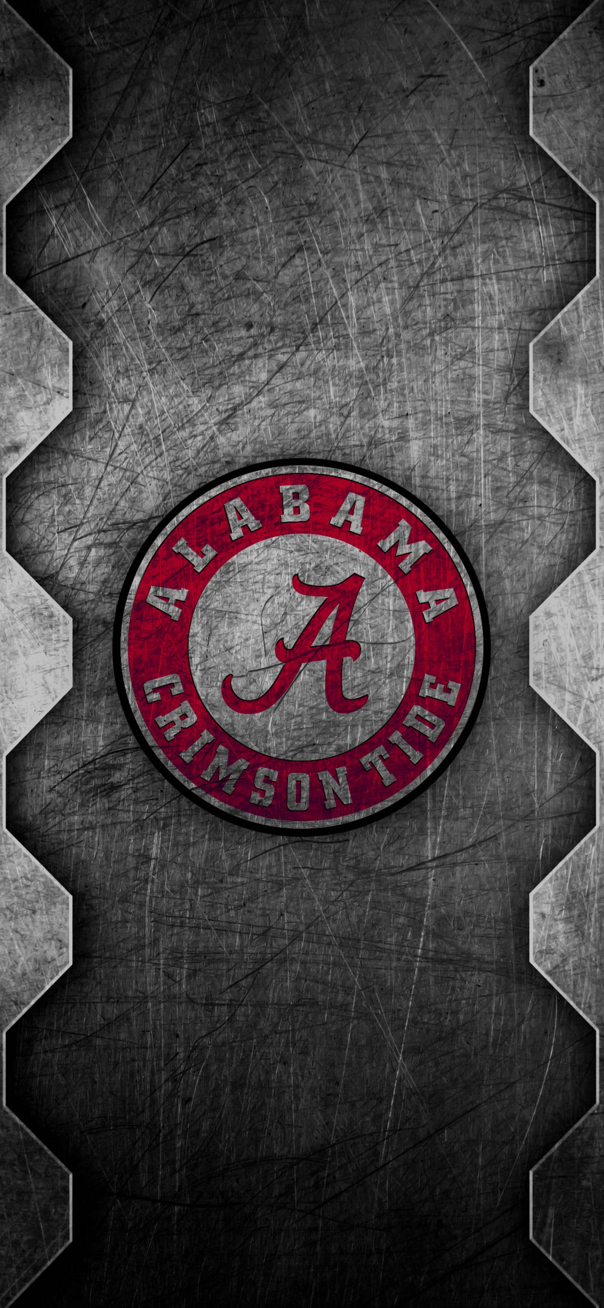 Alabama Crimson Tide ridset metal kunst Wallpapers