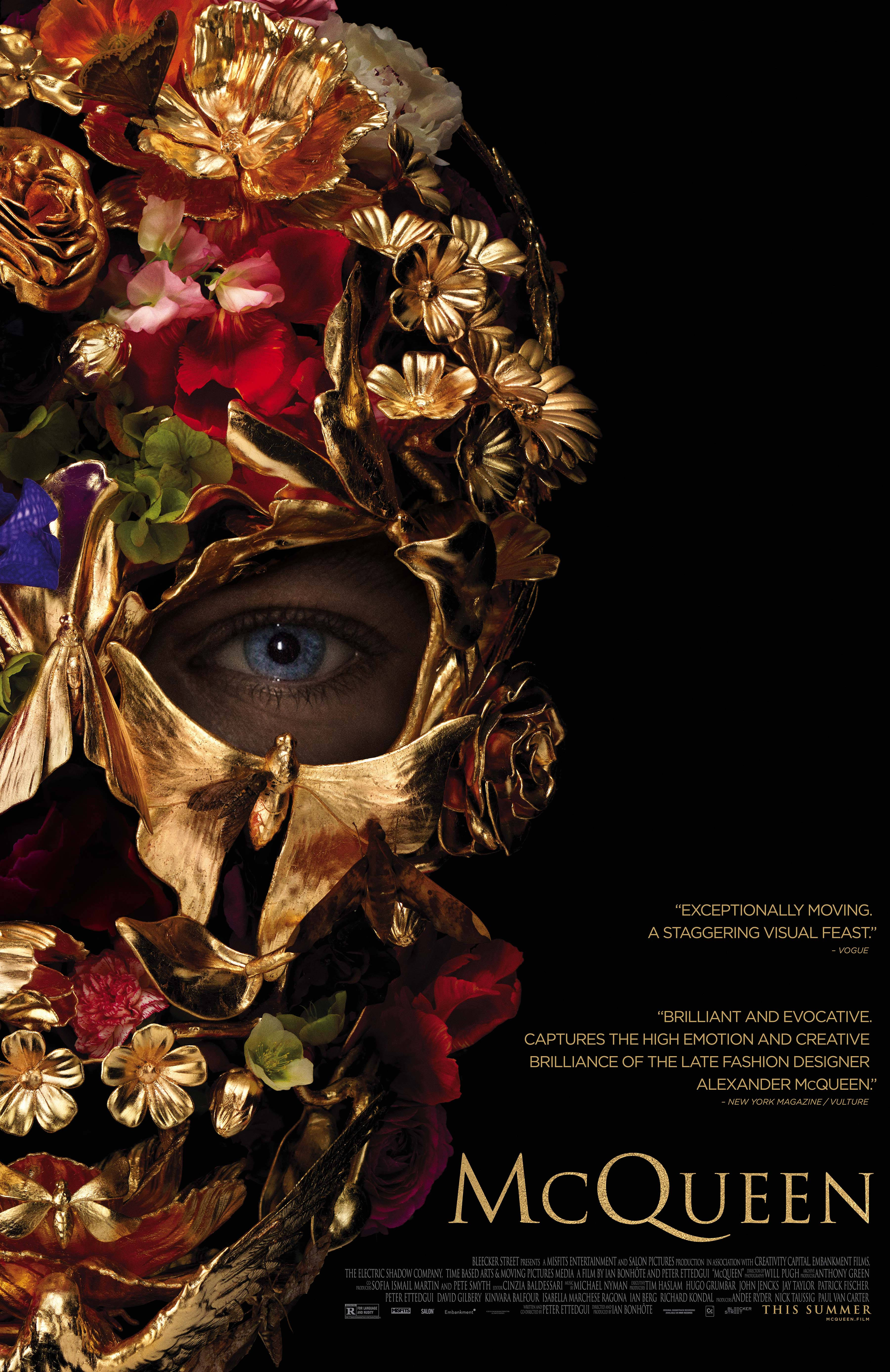 Alexander McQueen filmplakat mode Wallpapers