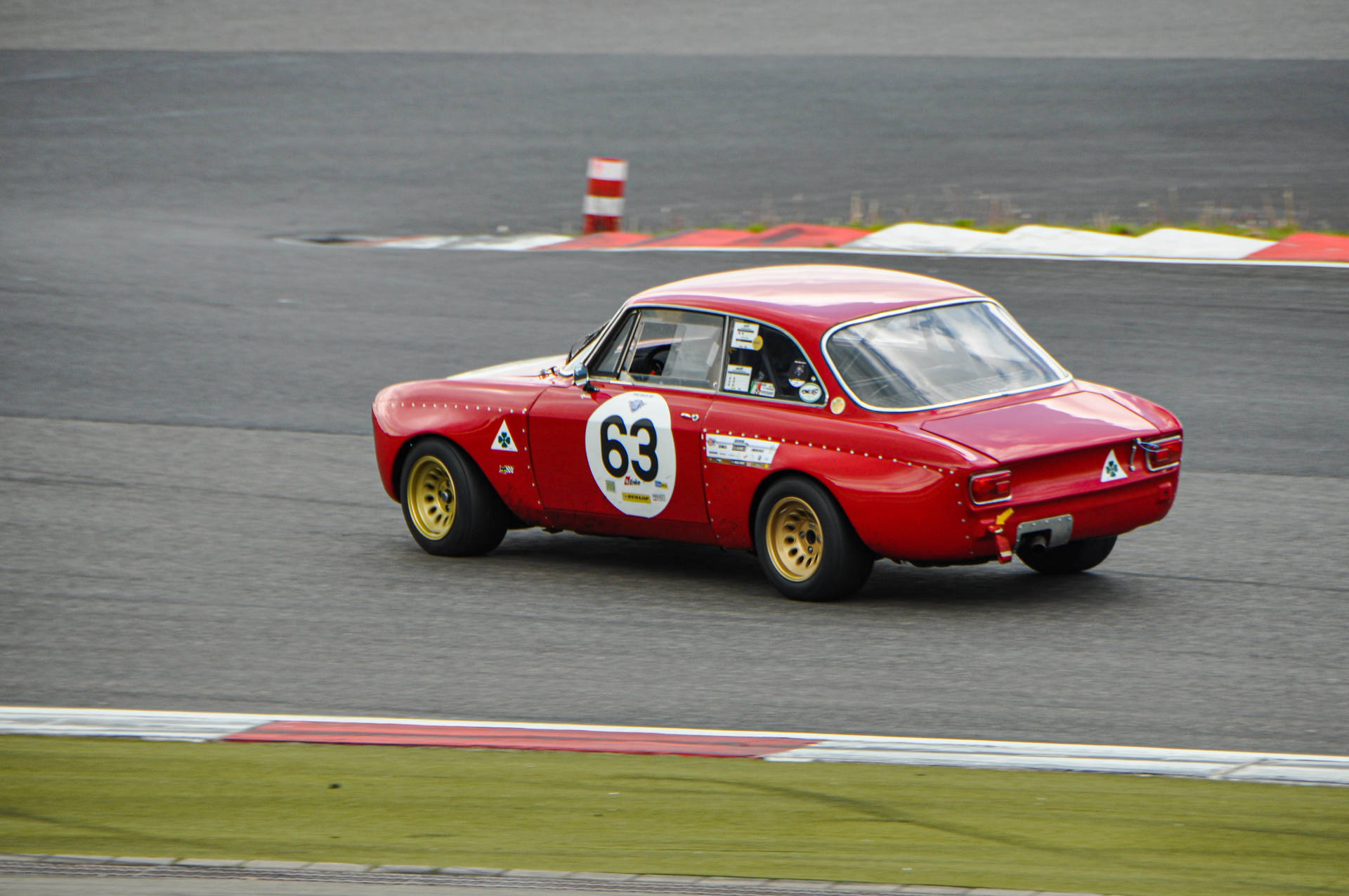Alfa Romeo Giulia GTA Corsa coupé bil tapet. — Gta Wallpapers