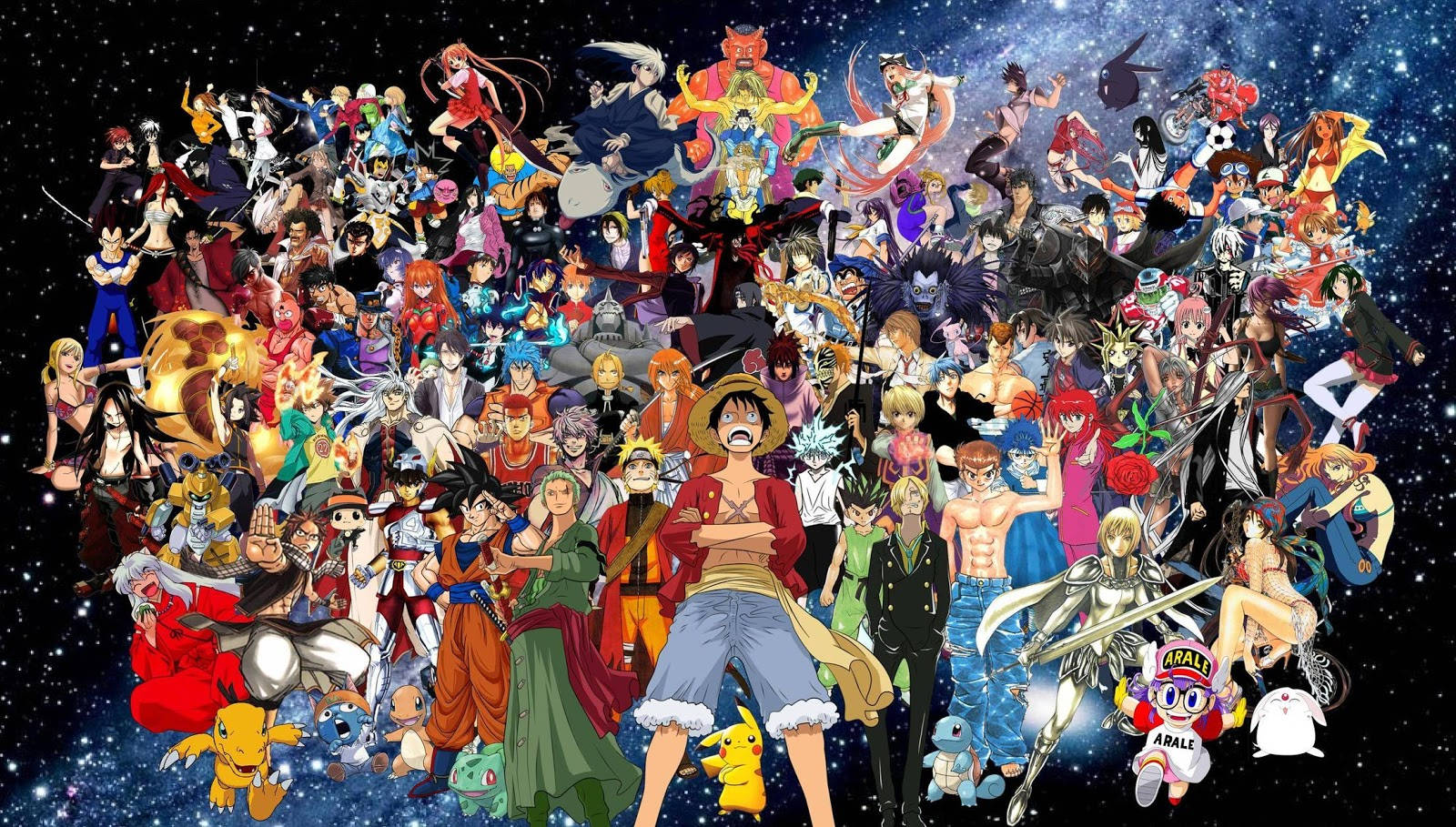 Alle anime japanske manga-karakterer Wallpapers