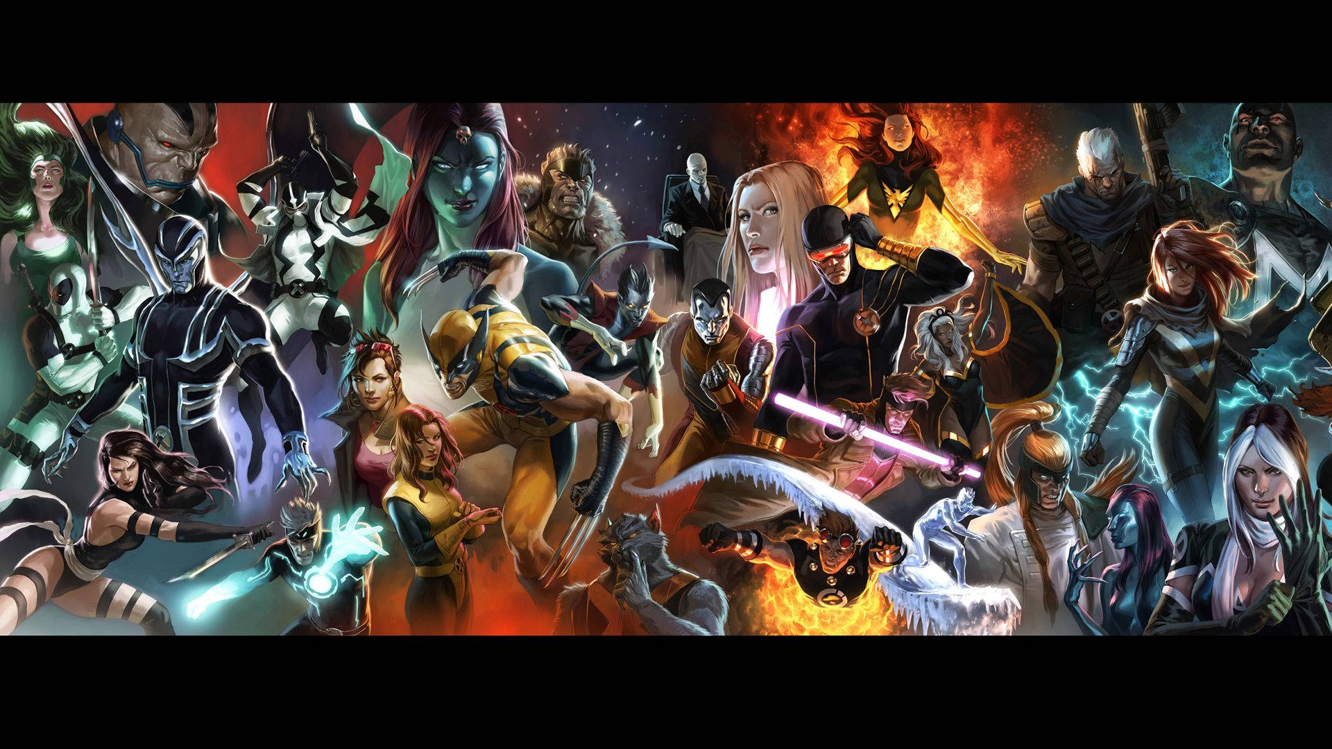 Alle Marvel-karakterer på ét sted! Wallpapers