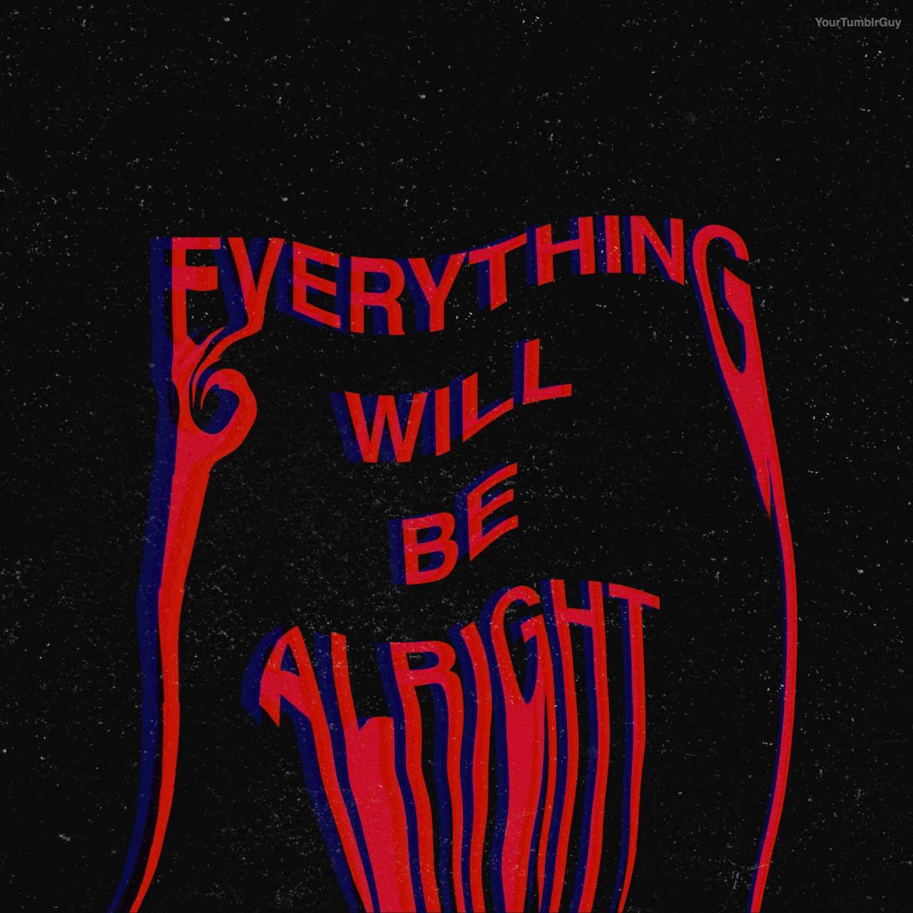 Alt bliver godt trippy æstetik Wallpapers