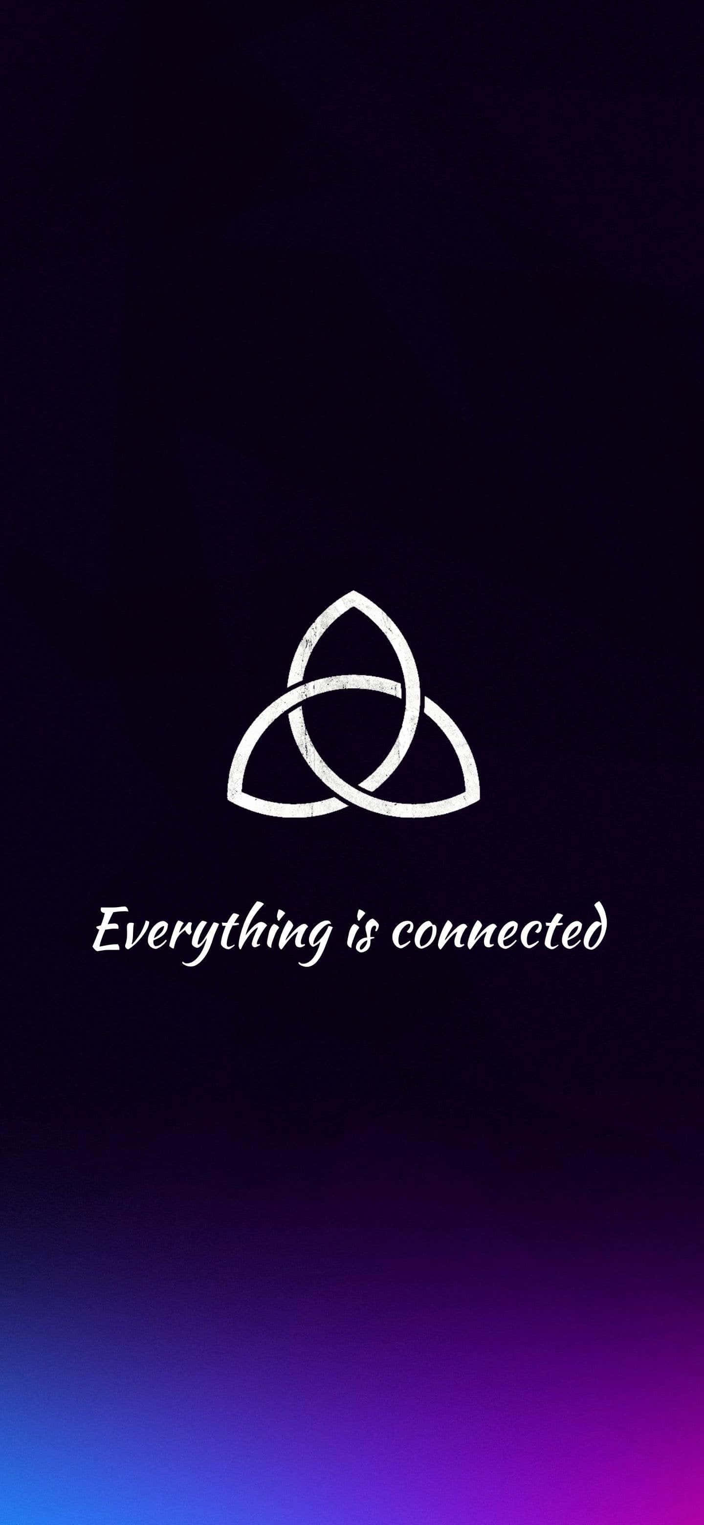 Alt er forbundet med triquetra-symbol Wallpapers
