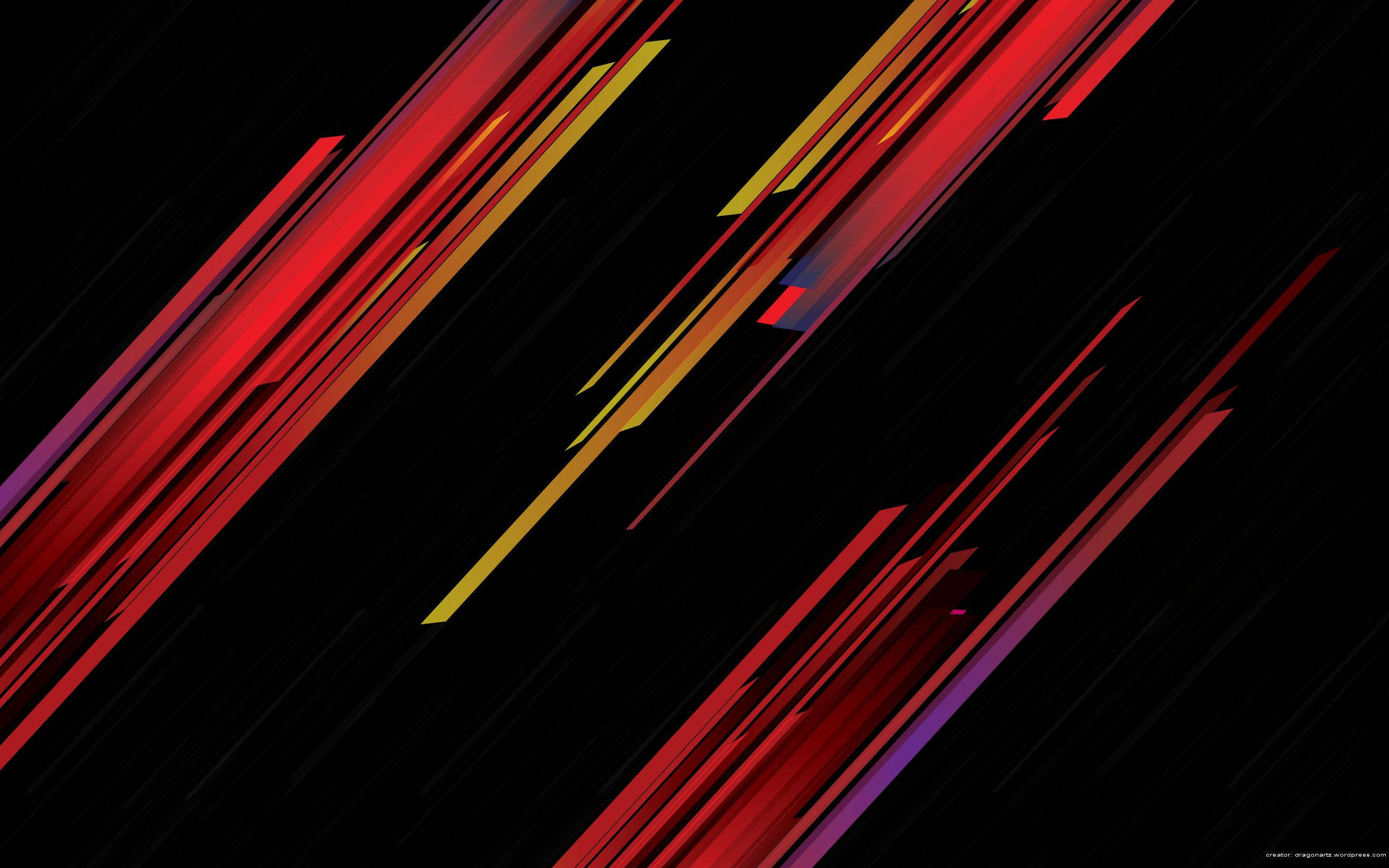 AMOLED-glitch-linjer Wallpapers
