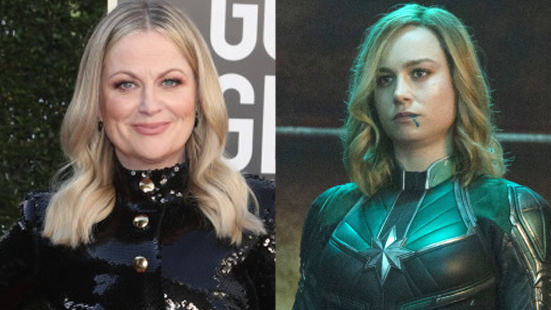 Amy Poehler Brie Larson Delt Skærm Wallpapers