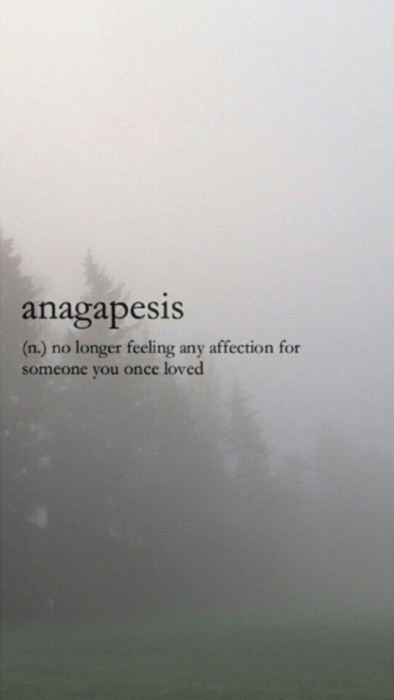 Anagapesis Æstetisk Ord Wallpapers