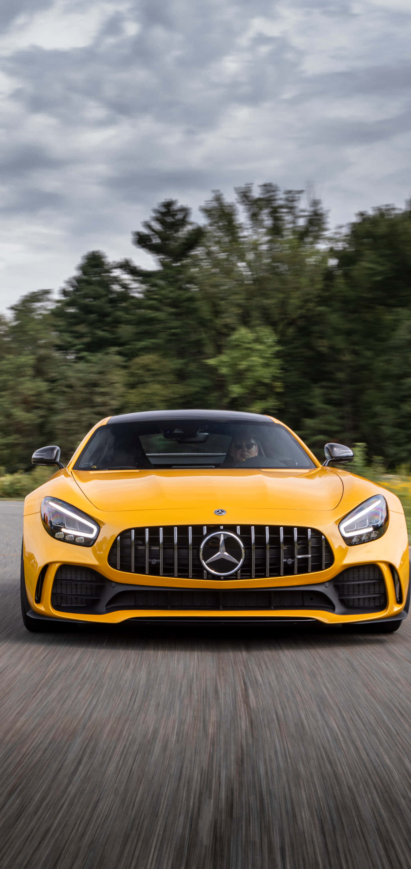 Android Gul Amg Gt-r Baggrund Wallpapers
