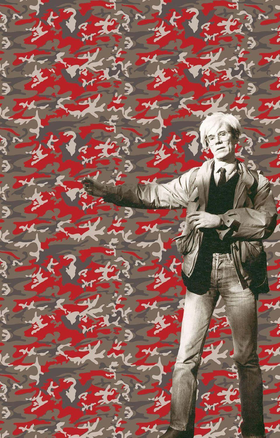 Andy Warhol Camouflage Selvportræt Wallpapers