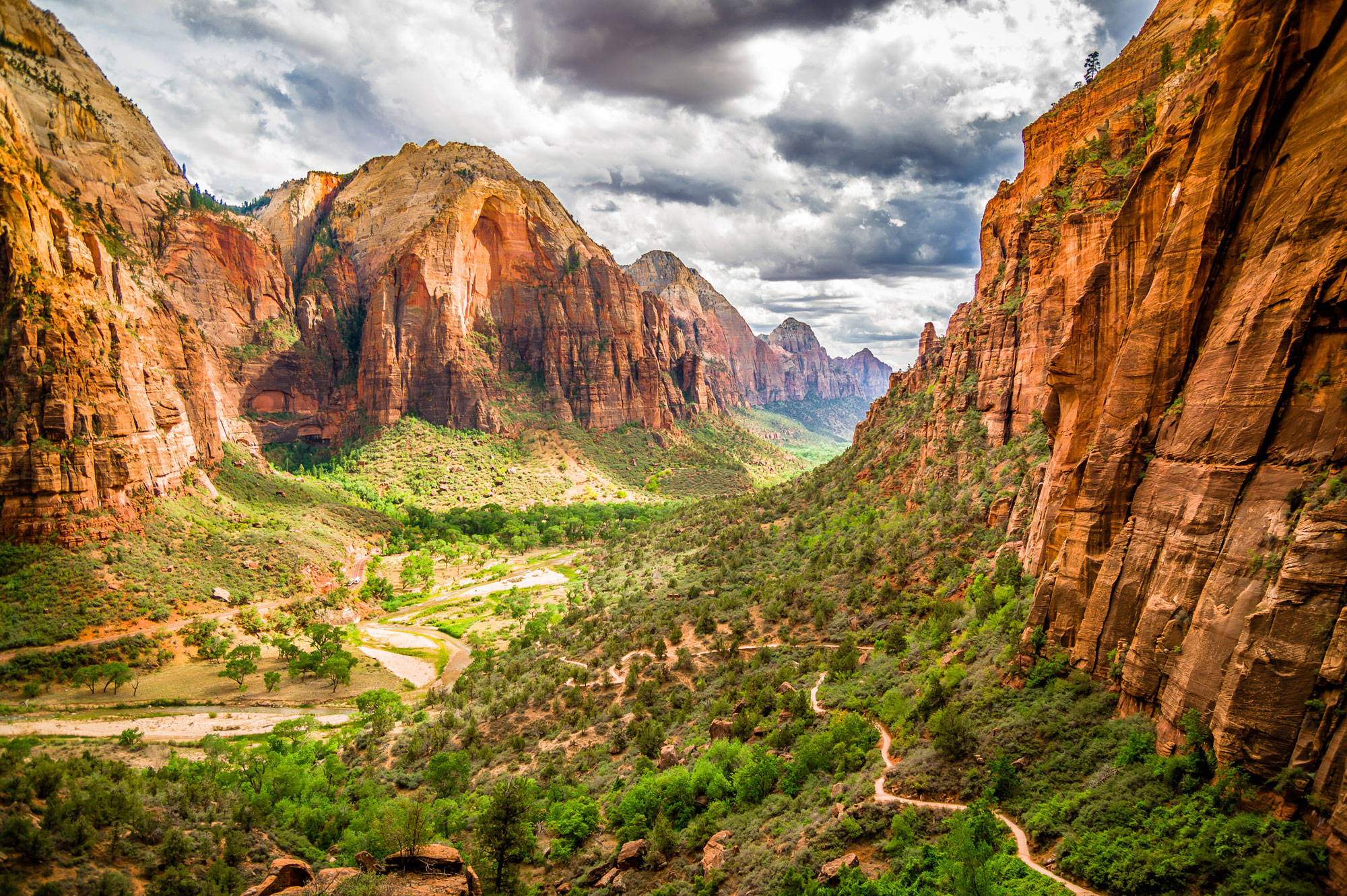 Angel's Landing-stien, Zion National Park Wallpapers