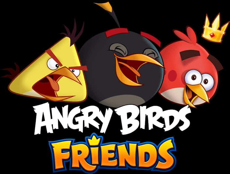 Angry Birds Friends Spil Logo Wallpapers