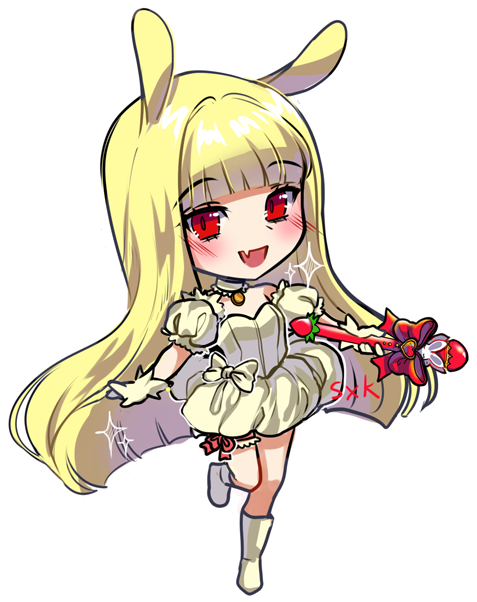 Anime-bunny-pige illustration Wallpapers