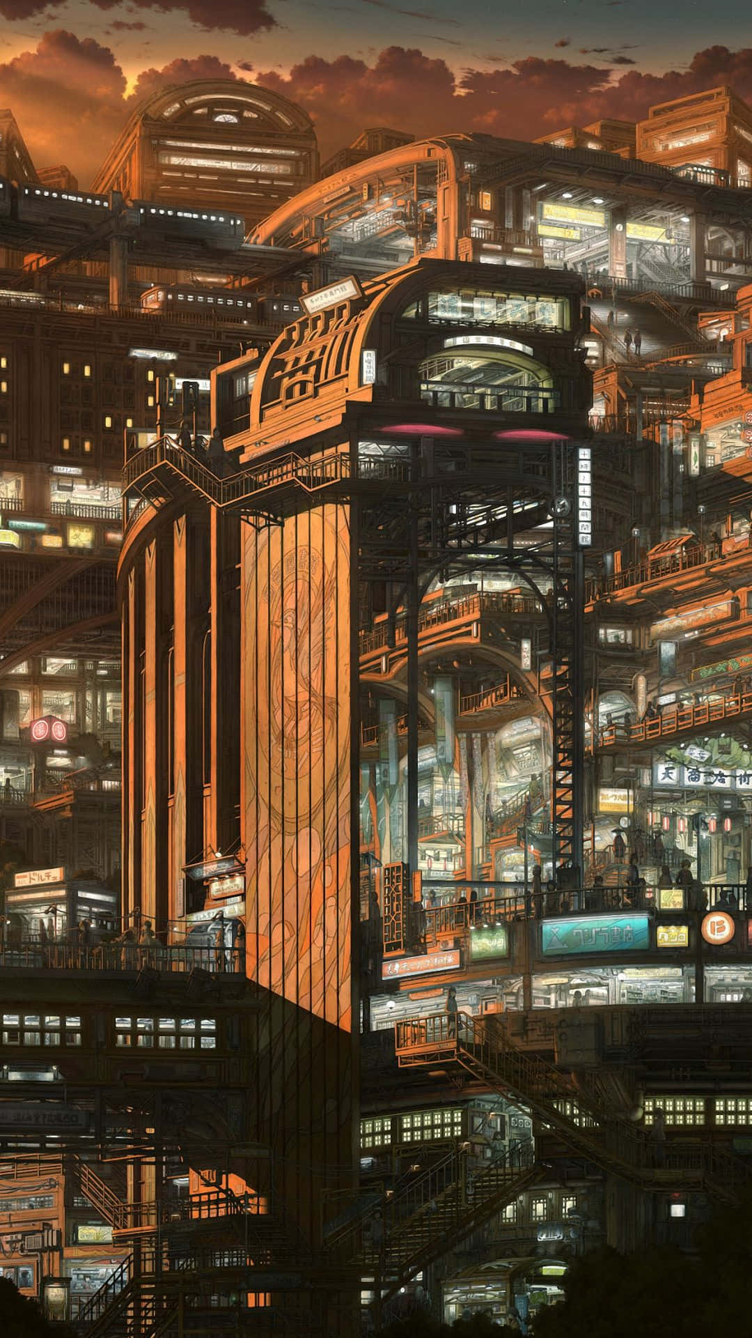 Anime Bygning Imperial Boy Kunstner Wallpapers