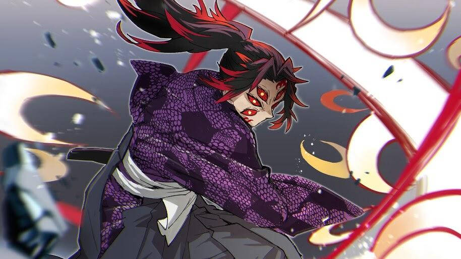 Anime-dæmonen Kokushibo Wallpapers